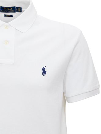Polo Ralph Lauren Embroidered Logo Cotton T-Shirt - White