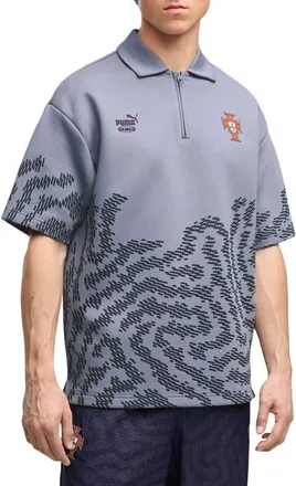 Puma x FPF x Salehe Bembury Jersey in Gray Sky at Nordstrom, Size X-Large