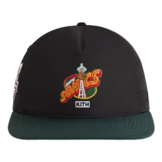 Kith Kith & 47 for NBA All-Star Seattle SuperSonics SL Hitch Snapback Black KHM051499-001