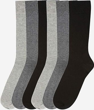 Jacamo Keep Fresh 6 Pack Socks