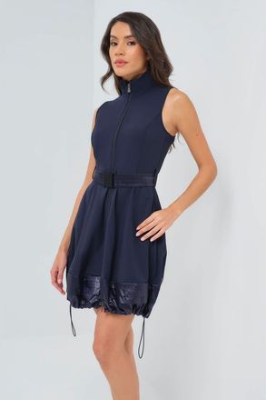 Anatomie Katana Performance Belted Sleeveless Dress in Navy at Nordstrom, Size X-Small