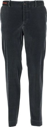Roberto Ricci Design Velvet Techno Broek in Kleur 11 - Heren - Chinos - Grijs - S - Broeken