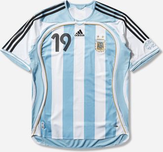 adidas Men s Argentina Home Jersey 2006 Messi White