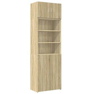 vidaXL Armadietto Rovere Sonoma 70x42,5x225 Cm In Truciolato - Vidaxl