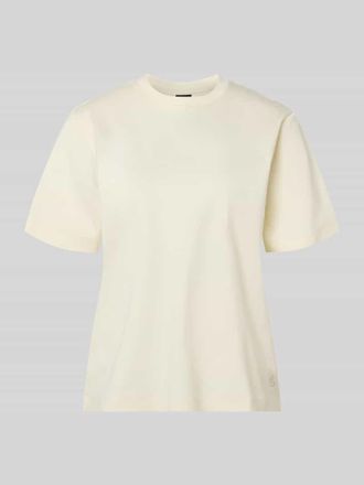 HUGO BOSS Relaxed Fit T-Shirt aus reiner Baumwolle Modell EHARPA in Offwhite, Gr&ouml;&szlig;e XL