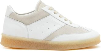 Maison Margiela White White Leather Sneakers