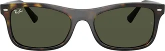 Ray-Ban 54mm Square Sunglasses in Havana/green at Nordstrom