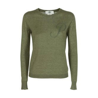 Dee Ocleppo Dames, Truien, Groen, Maat: XL Kasjmier