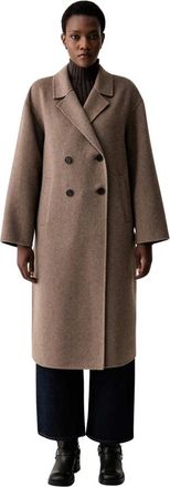 Marc O'Polo Cappotto in lana relaxed - - Coats - Donna - Beige - M