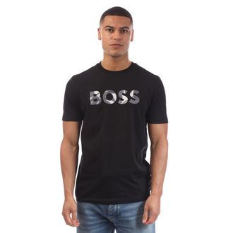 HUGO BOSS Mens Boss Thompson 15 T-Shirt in Black