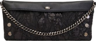 Hammitt Hammitt Invitation Clutch Midnight Marquise Gunmetal