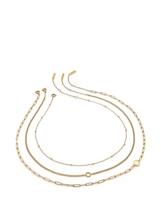 Olivia Burton Illusion Stacking necklace set - Oro
