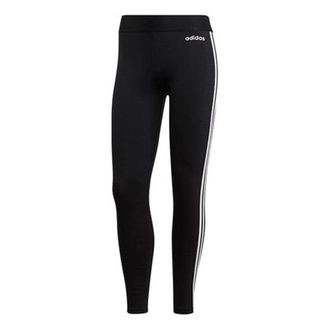 adidas (WMNS) adidas Essentials 3-Stripes Tights Asia Sizing Black DP2389