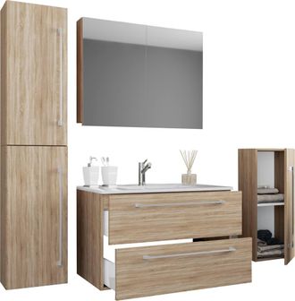 VCM 5-piece washbasin washbasin Badinos SC in Natural