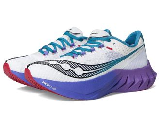 Saucony Endorphin Pro 4 Mens Shoes White/Shadow : 15 D - Medium, Rubber