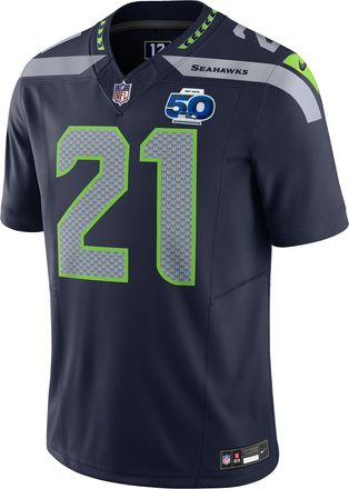 Nike Devon Witherspoon Seattle Seahawks 50th Anniversary Nike Mens Dri-FIT NFL Limited Jersey in Blue | 31NMSSLH78F-1R5