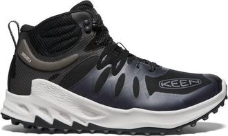 Keen Mens Zionic Waterproof Hiking Boots In Black/steel Gray