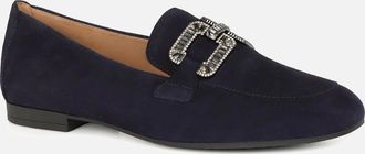 Gabor Womens Jackie Womens Loafers - Black - Size: 7.5