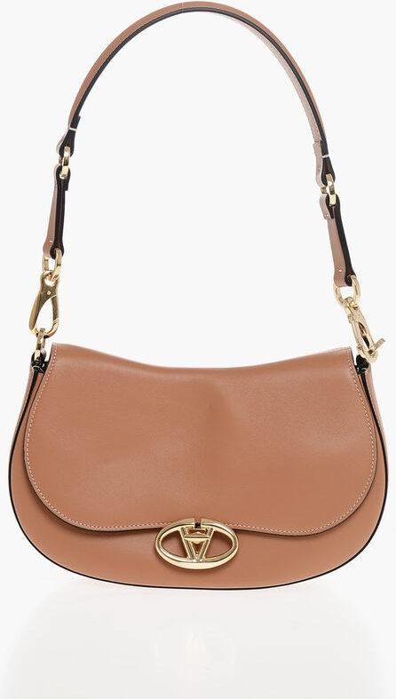 Borsa a Spalla in Pelle con Fibbia Logata taglia Unica