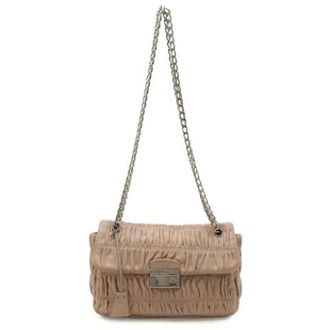 Prada Pre-owned Shoulder Bags, female, Beige, Size: ONE SIZE Pre-owned Vintage Shoulder Bag