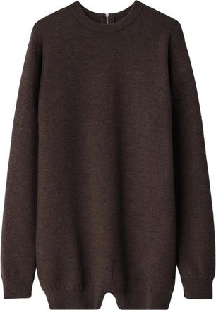Christophe Lemaire Relaxed Jumpsuit In Felted Merino Wool