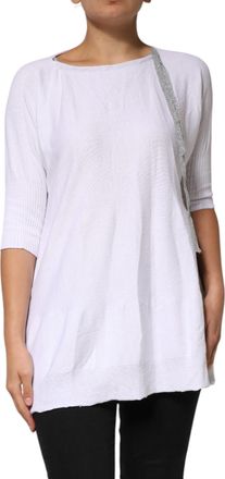 Pink Memories pink MEMORIES Cotton Short Sleeves Round Neck Blouse Womens Top (Pre-Owned)
