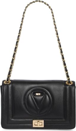 Mario Valentino Alice Signature Shoulder Bag in Black at Nordstrom Rack