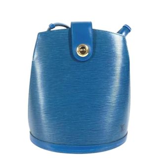 Louis Vuitton Pre-owned Bucket Bags, female, Blue, Size: ONE SIZE Pre-owned Leather louis-vuitton-bags
