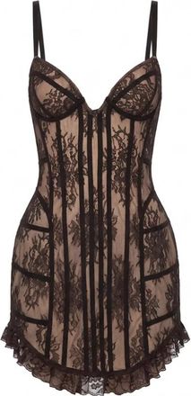 Giuseppe Di Morabito Mini Bustier Jurk - Dames - Feestkleedjes - Zwart - S - Kleedjes