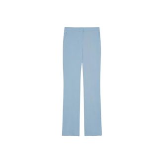 Pennyblack Elenia Flare Cotton Trousers Blue