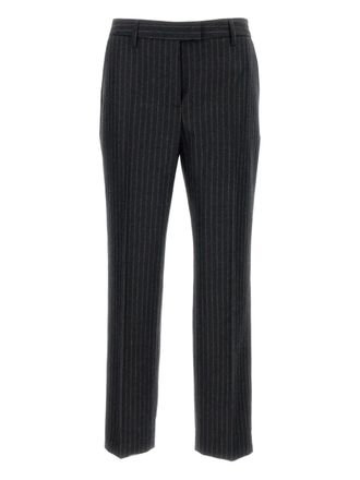 Alberto Biani pinstripe straight-leg trousers - Grey