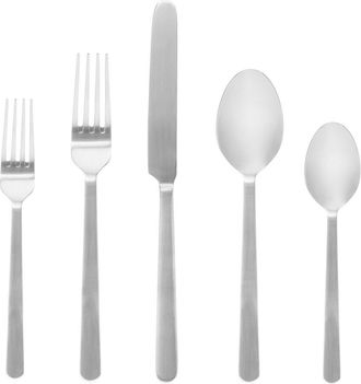 Godinger Lola Matte 18/0 Stainless Steel 20Pc Flatware Set, Service For 4