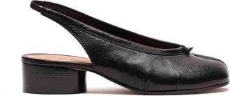 Maison Margiela Black Tabi New Ballerina Slingback