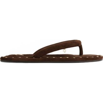 Naked Wolfe Grenada Brown Suede/Gold Studs at Nordstrom, Size 39