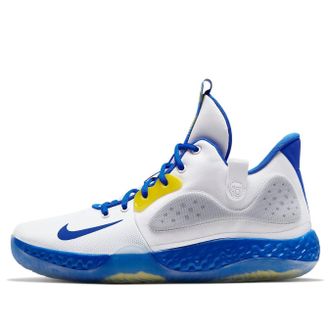 Nike KD Trey 5 VII EP Men White Blue Yellow AT1198-101