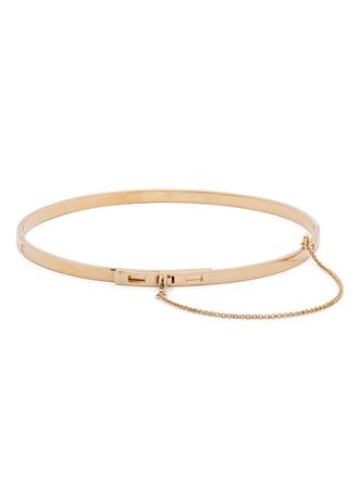 Eddie Borgo Thin Safety Chain choker - Goud