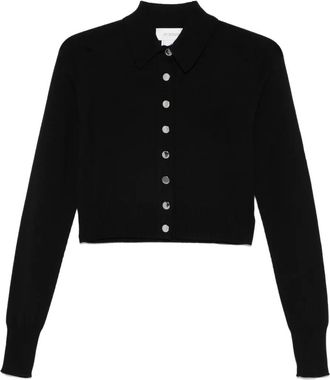 Sportmax Cardigan in lana vergine - Nero