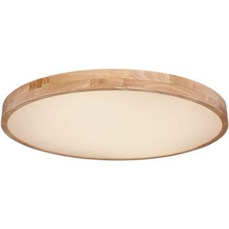 Globo Lighting Plaf&oacute;n - Rainer - Natural - Metal - &Oslash; 80cm - Led - - Globo