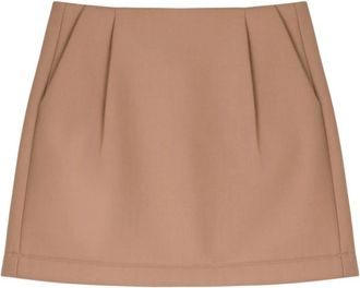 Tela Rokken, Dames, Beige, S, Sandy Rok