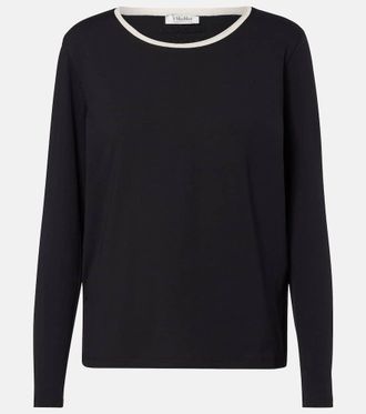 Max Mara Divina cotton-blend T-shirt