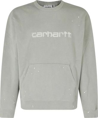 Carhartt Work in Progress Painter Sweat - Heren - Sweatshirts - Groen - S - Katoen - Hoodies & sweatvesten