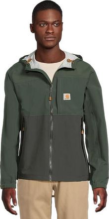 Carhartt Work in Progress Storm Defender(r) Relaxed Fit Lightweight Packable Jacket Mens Clothing Forestry Green/Dark Forestry Green : 2XL (Reg), Nylon