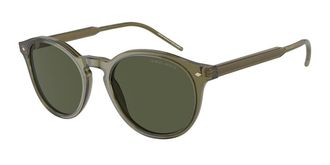Giorgio Armani AR8211F Asian Fit 607452 Mens Sunglasses Green Size 54