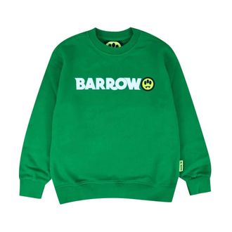 Barrow Crewneck Sweatshirt - male - BARROW - Kids Sweatshirts - Green - 14 Y - Kids