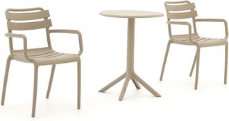 Forza Furniture Forza Vico/Rieti &oslash;60cm balkonset 3-delig