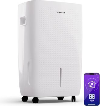 Klarstein Klarstein Dryfy Connect 60 Deshumidificador Wifi Compresi&oacute;n 60l/d 45-65 M&sup2;