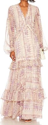 Alexis Rain Maxi Dress In Wisteria
