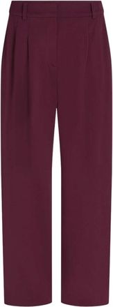 King Louie Fintan Cropped Pants Dana - Dames - Broeken - Rood - Maat: M