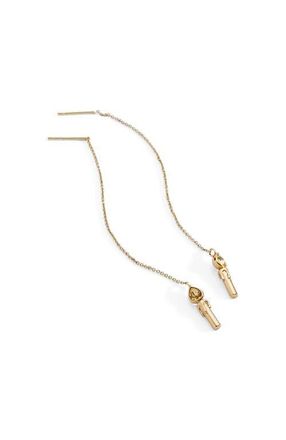 Alex and Ani Harry Potter Great Hall Candle Threader Earrings in Gold at Nordstrom