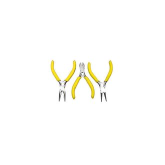 Trade Shop Trade Shop - Kit 3 Mini Pinze Per Elettronica Pinza Becco Universale Tronchese